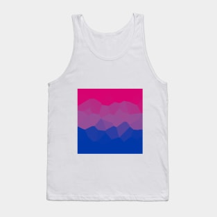 Bi flag poly design subtle Tank Top